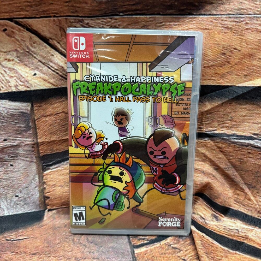 Cyanide and Happiness Freakpocalypse Nintendo Switch New Sealed LRG Indie Game